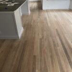 Floor bleaching in living area